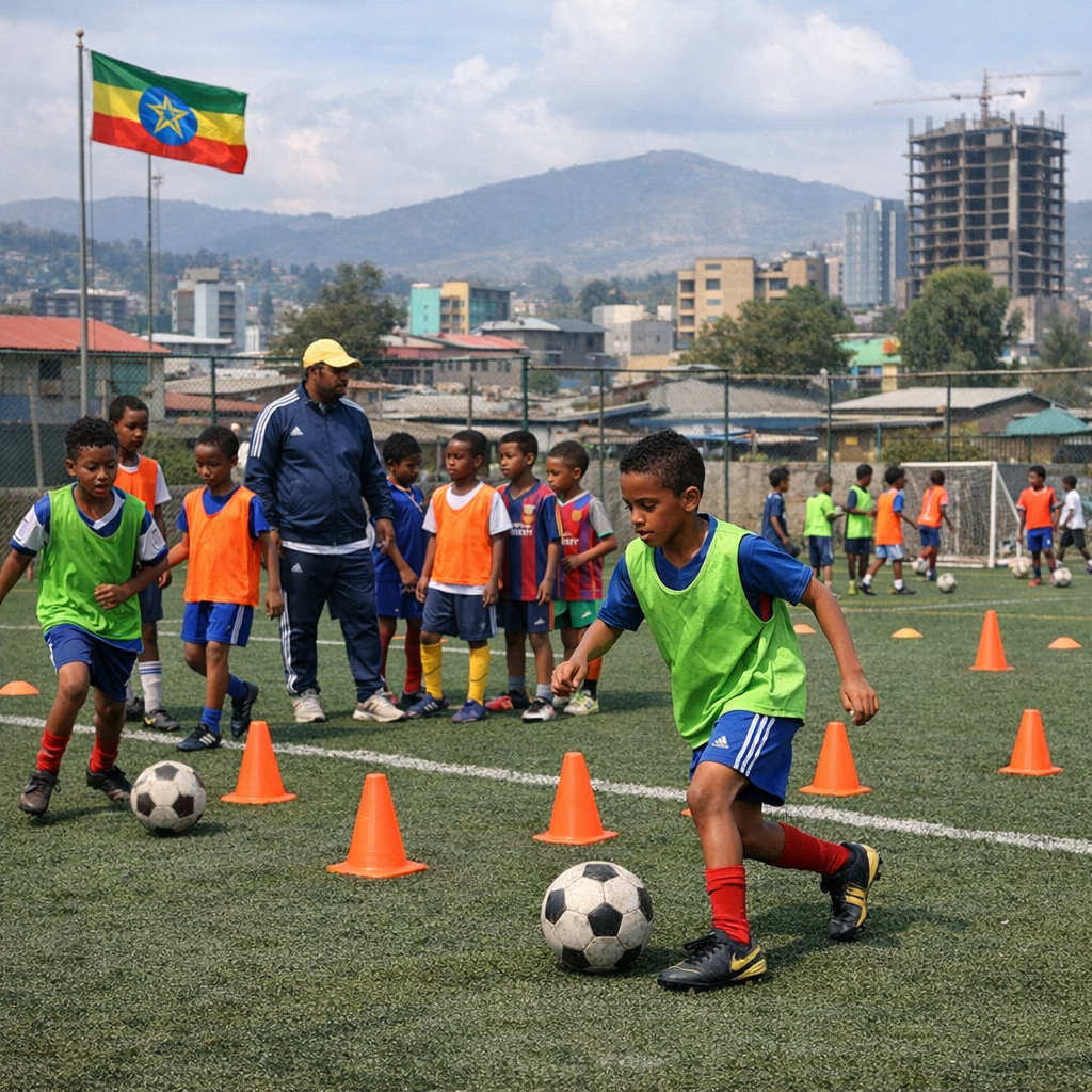 Nurturing Future Football Stars in Addis Ababa