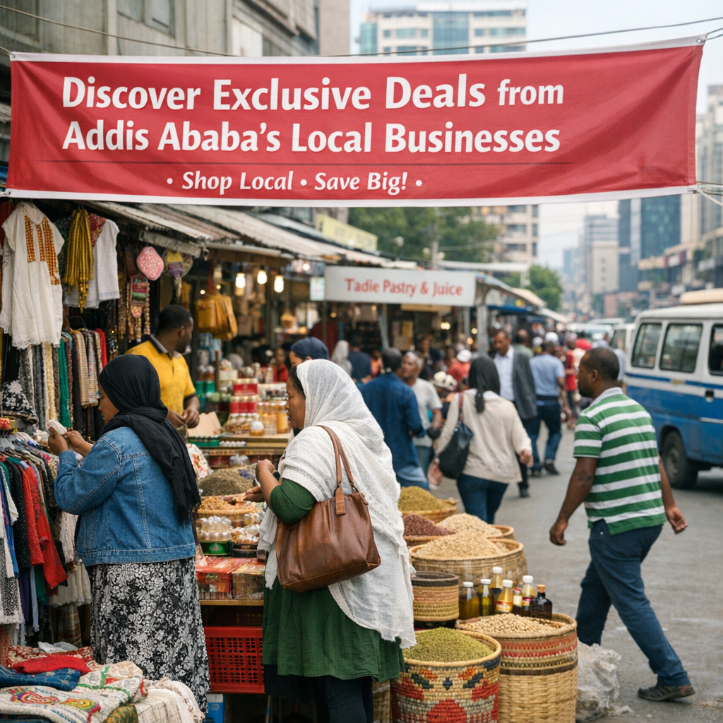 Discover Exclusive Deals from Addis Ababa’s Local Businesses