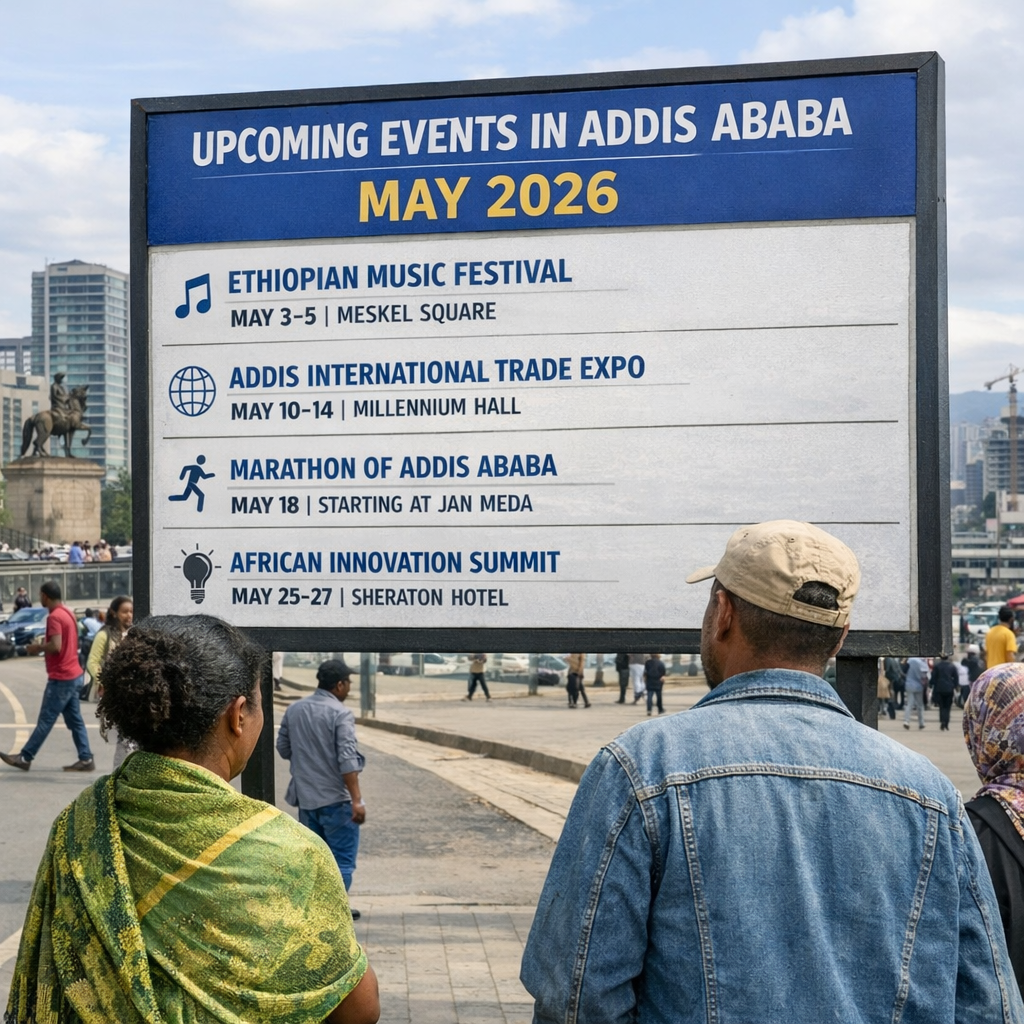 Upcoming Events in Addis Ababa: May 2026