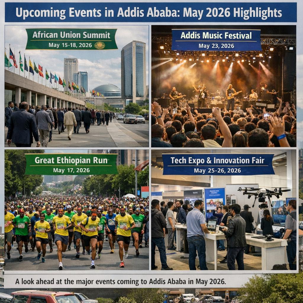 Upcoming Events in Addis Ababa: May 2026 Highlights