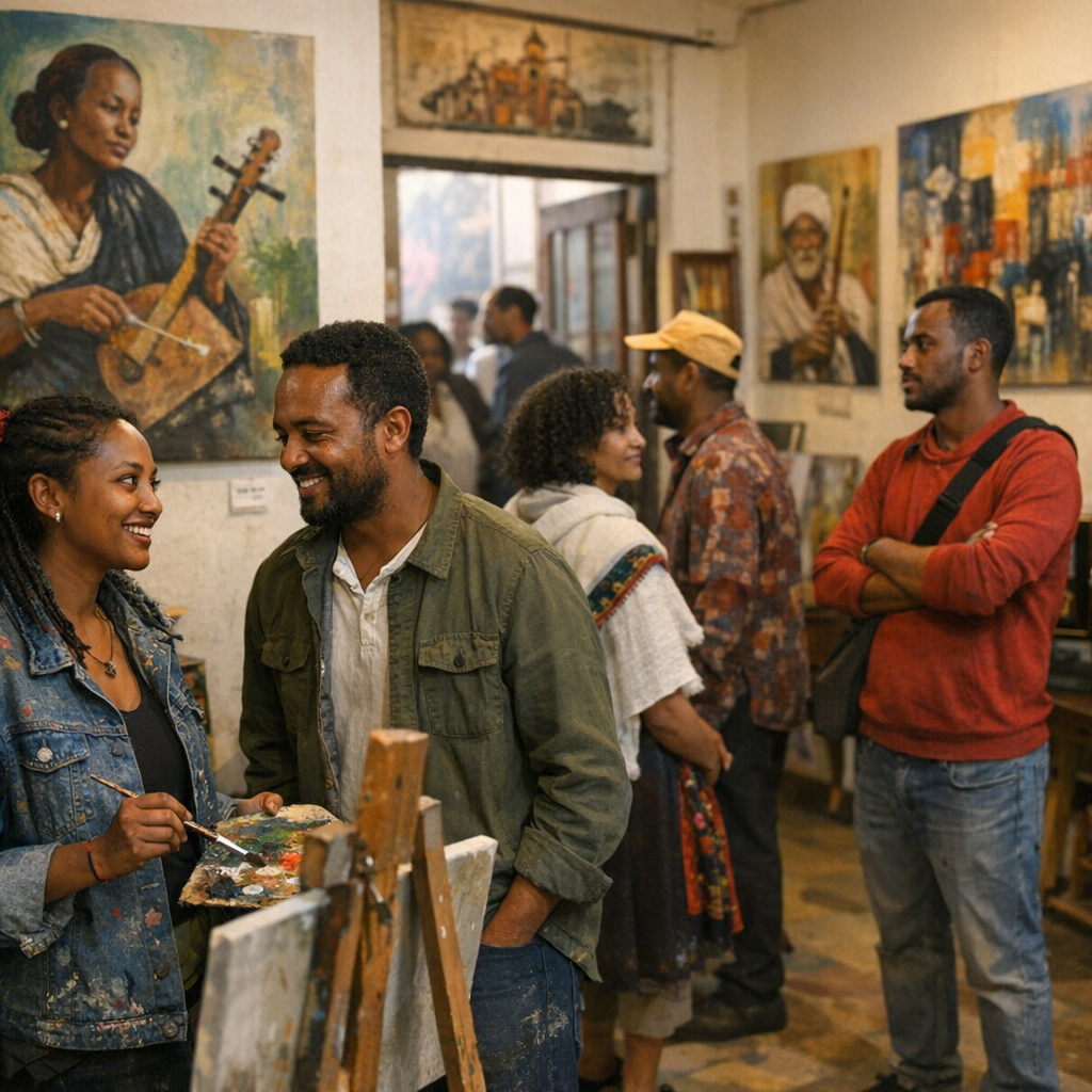 Exploring Addis Ababa’s Vibrant Art Scene