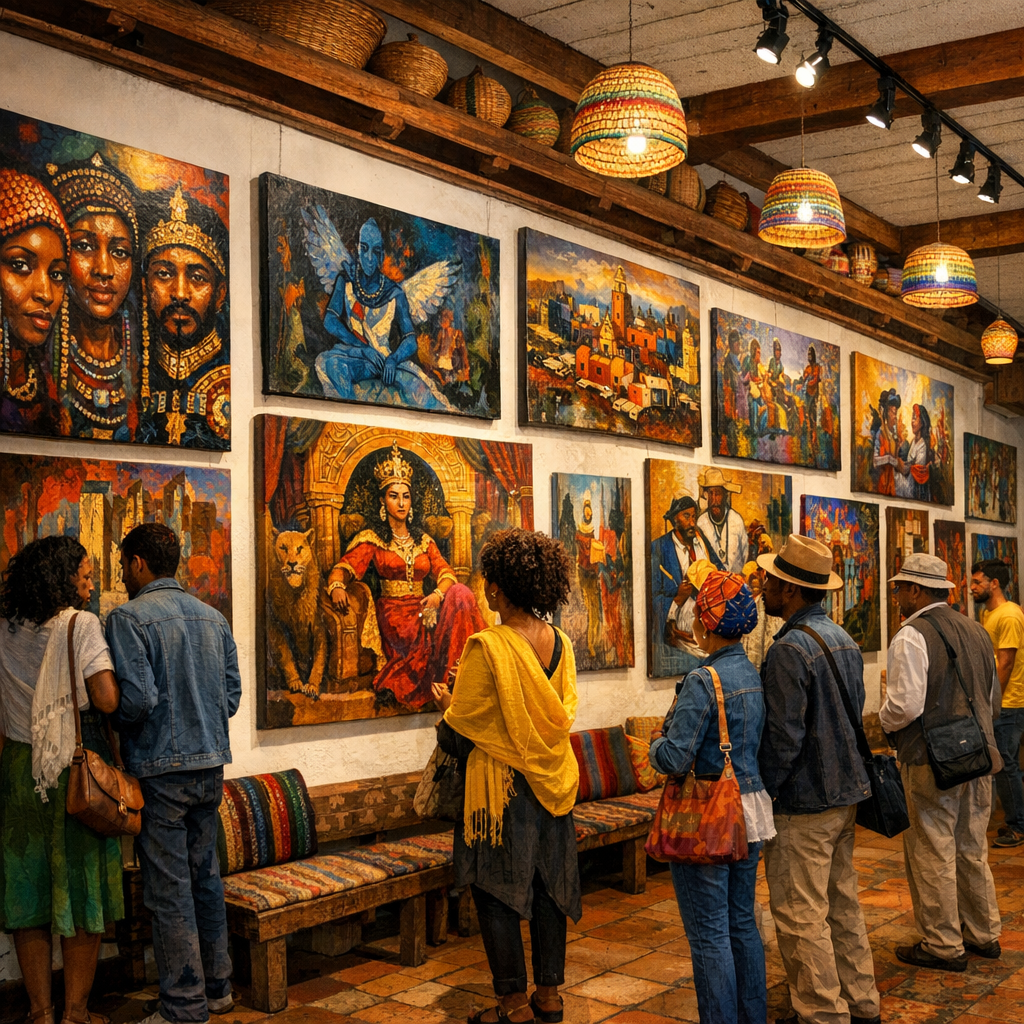 Exploring Addis Ababa’s Vibrant Art Scene